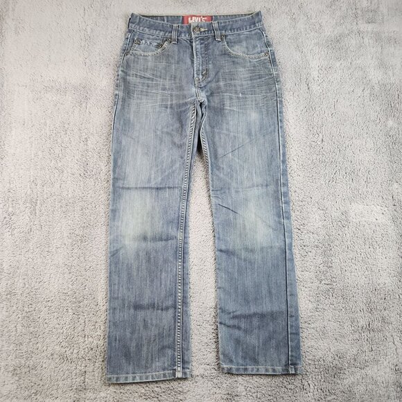 Levis Other - Levis 514 Jeans Mens 27x27 Blue Straight Fit Slim Leg Classic Faded Cotton Denim